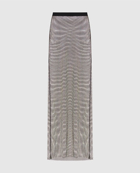 David Koma Skirt with holographic crystals SS23DK17S
