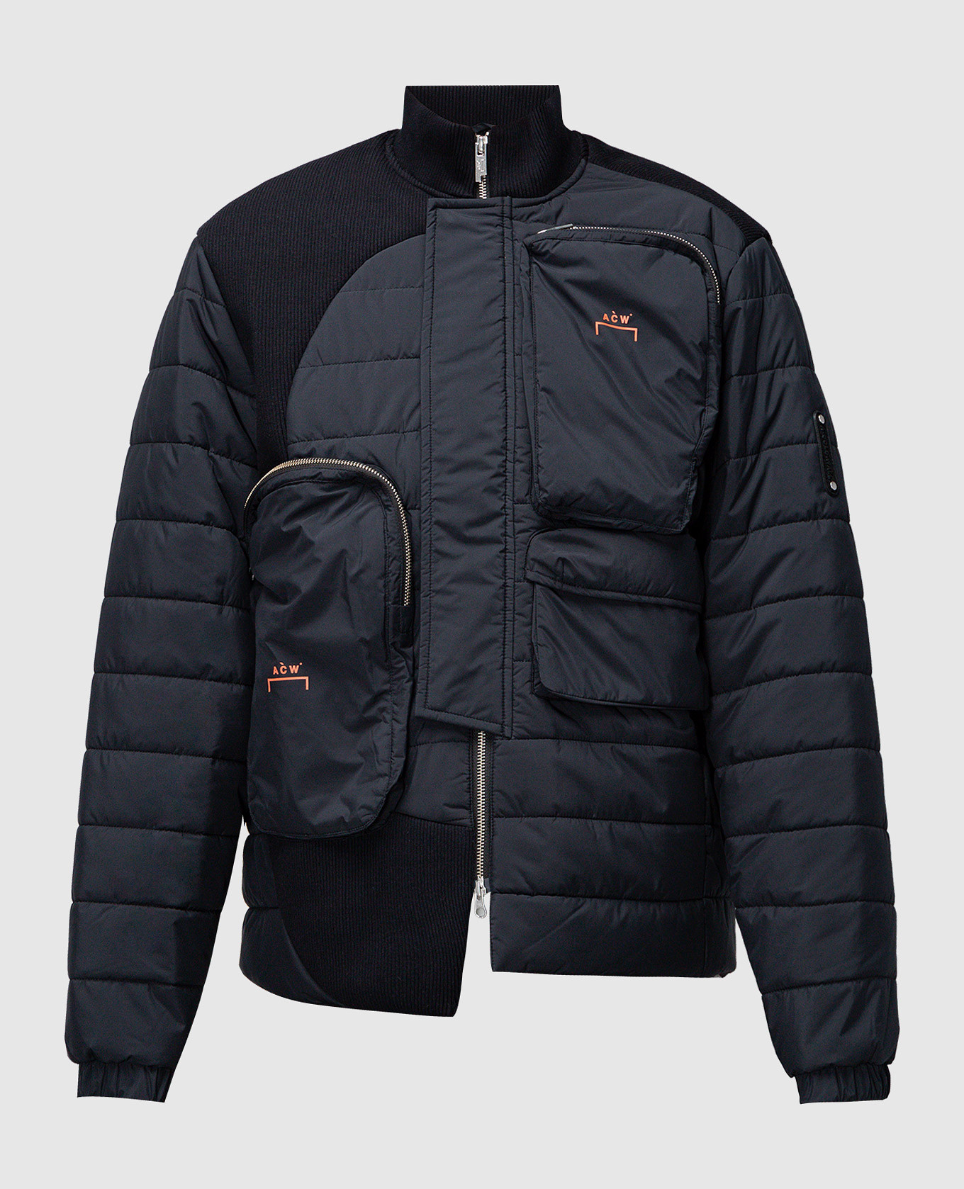 A Cold Wall Black combined jacket of asymmetric cut ACWMO154 buy with Croatia delivery at Symbol