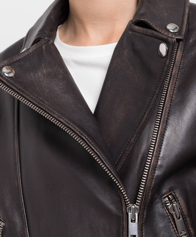 Max mara leather jacket hotsell