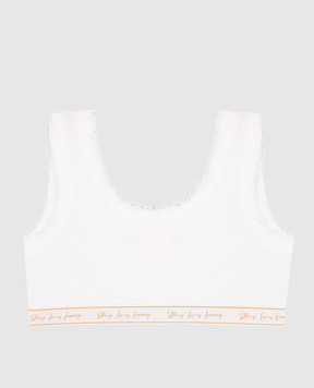 Story Loris Children's white top with lace 36469