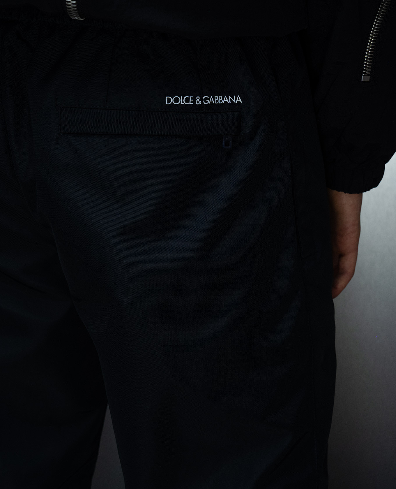 Blue pants with logo Dolce&Gabbana 5