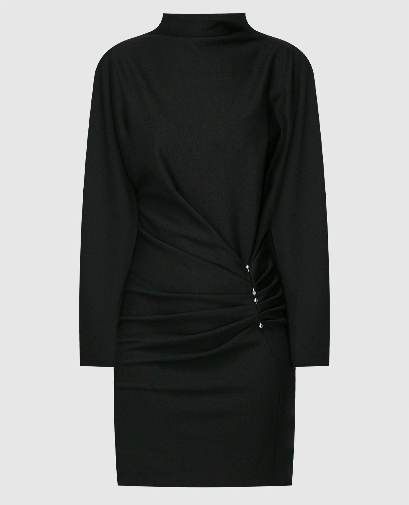 

Black dress with metallic decoration Dondup