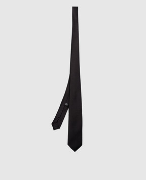 Stefano Ricci Children's black tie made of silk YCCX74168