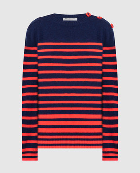 Philosophy di Lorenzo Serafini Striped wool and cashmere sweater A09290700