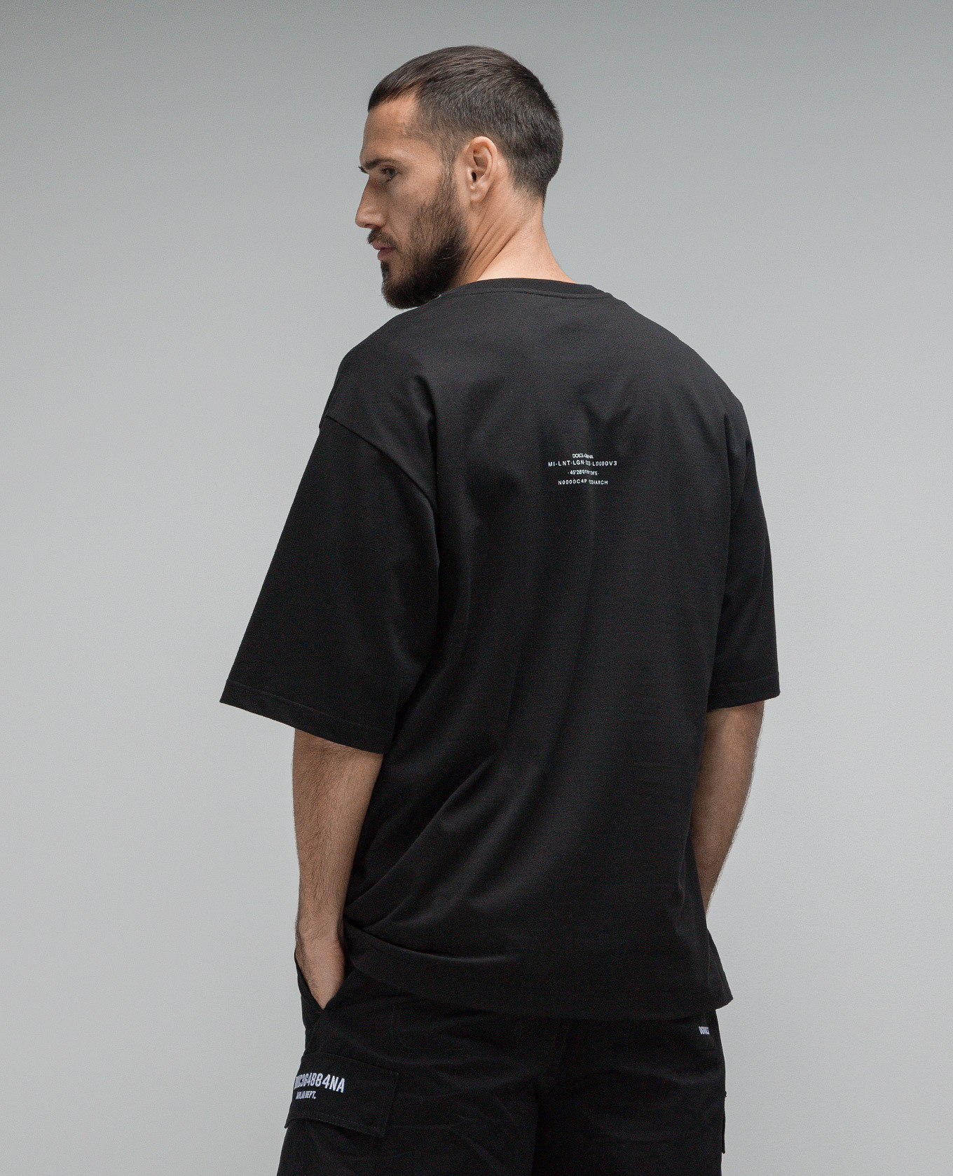 

Black t-shirt with DGVIB3 print Dolce&Gabbana