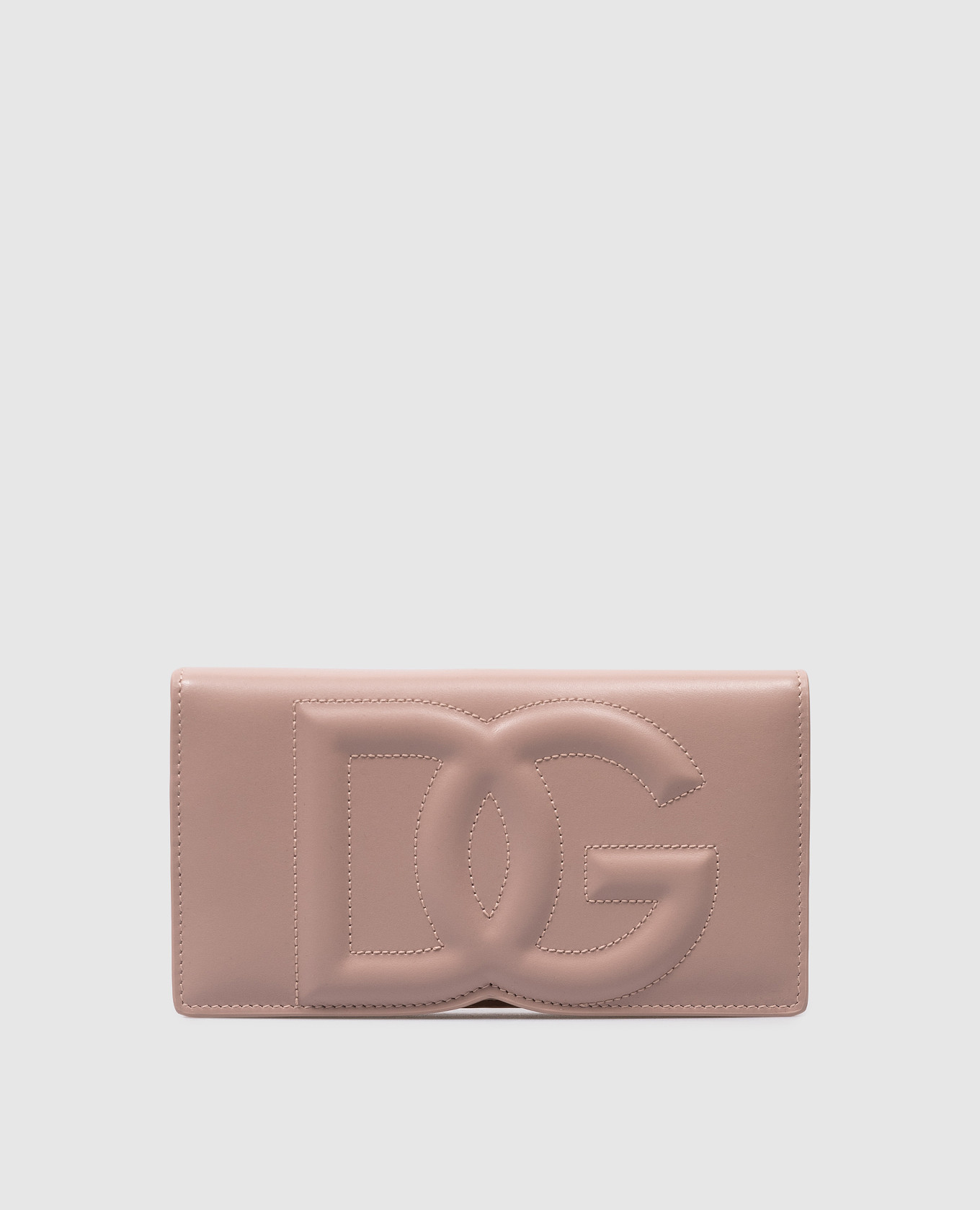 

DG LOGO beige clutch Dolce&Gabbana, Бежевый