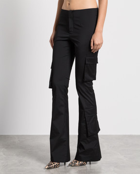 Philosophy di Lorenzo Serafini Black flared pants A03135724