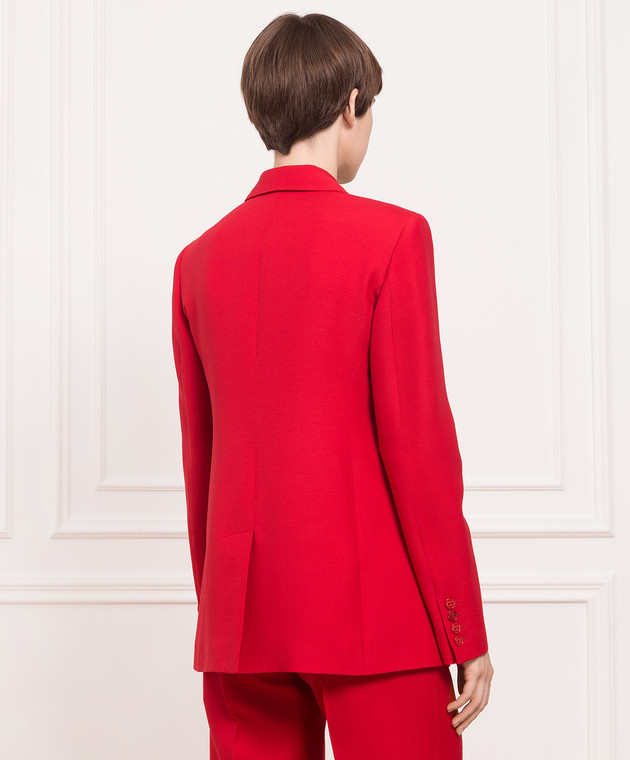 Valentino - Red wool and silk jacket 1B3CE2N21CF - shop with