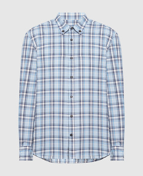 Peserico Blue checked shirt R56036L102513