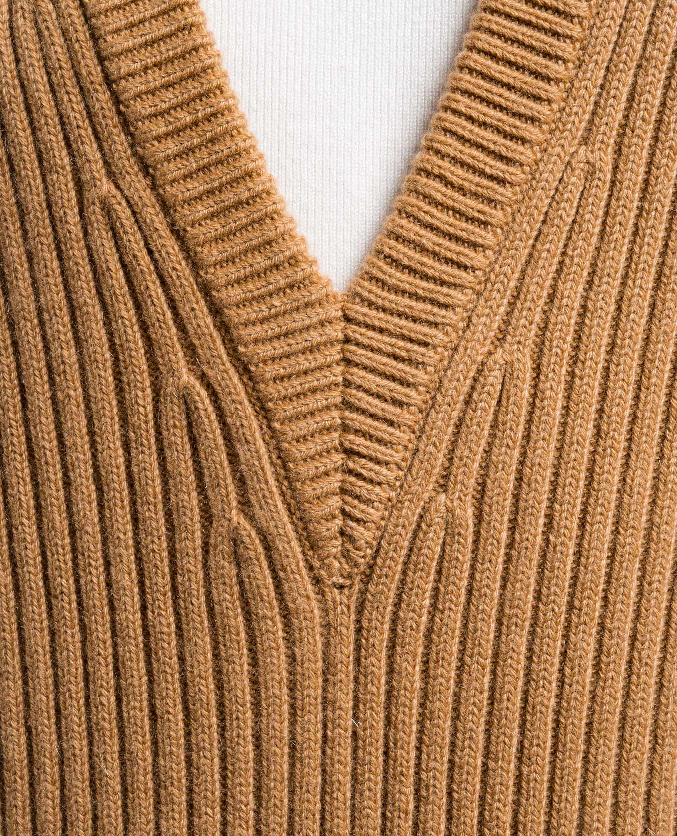 Brown cashmere dress Michael Kors 5