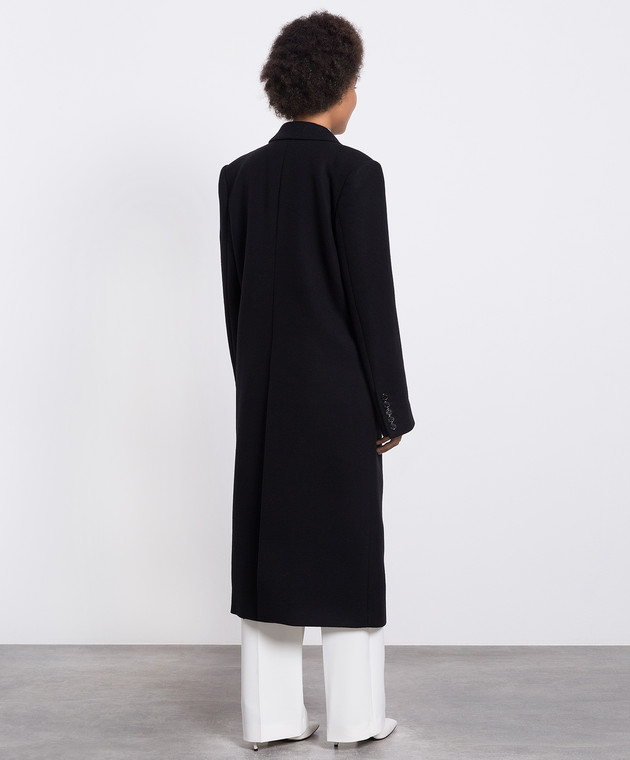 コート ALEXANDRE VAUTHIER COAT (233COA1952 BLACK) ALEXANDRE VAUTHIER - Black double-breasted coat
