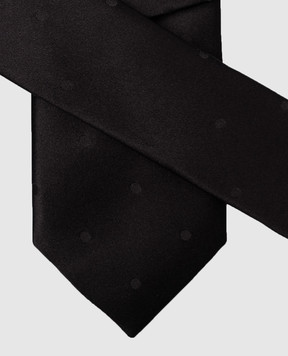 Stefano Ricci Children's black tie made of silk YCCX74168
