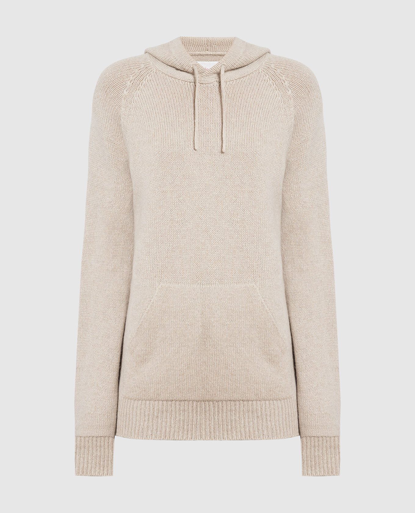 

Beige cashmere hoodie Babe Pay Pls