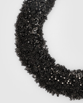 Marc Le Bihan Black choker BRA129