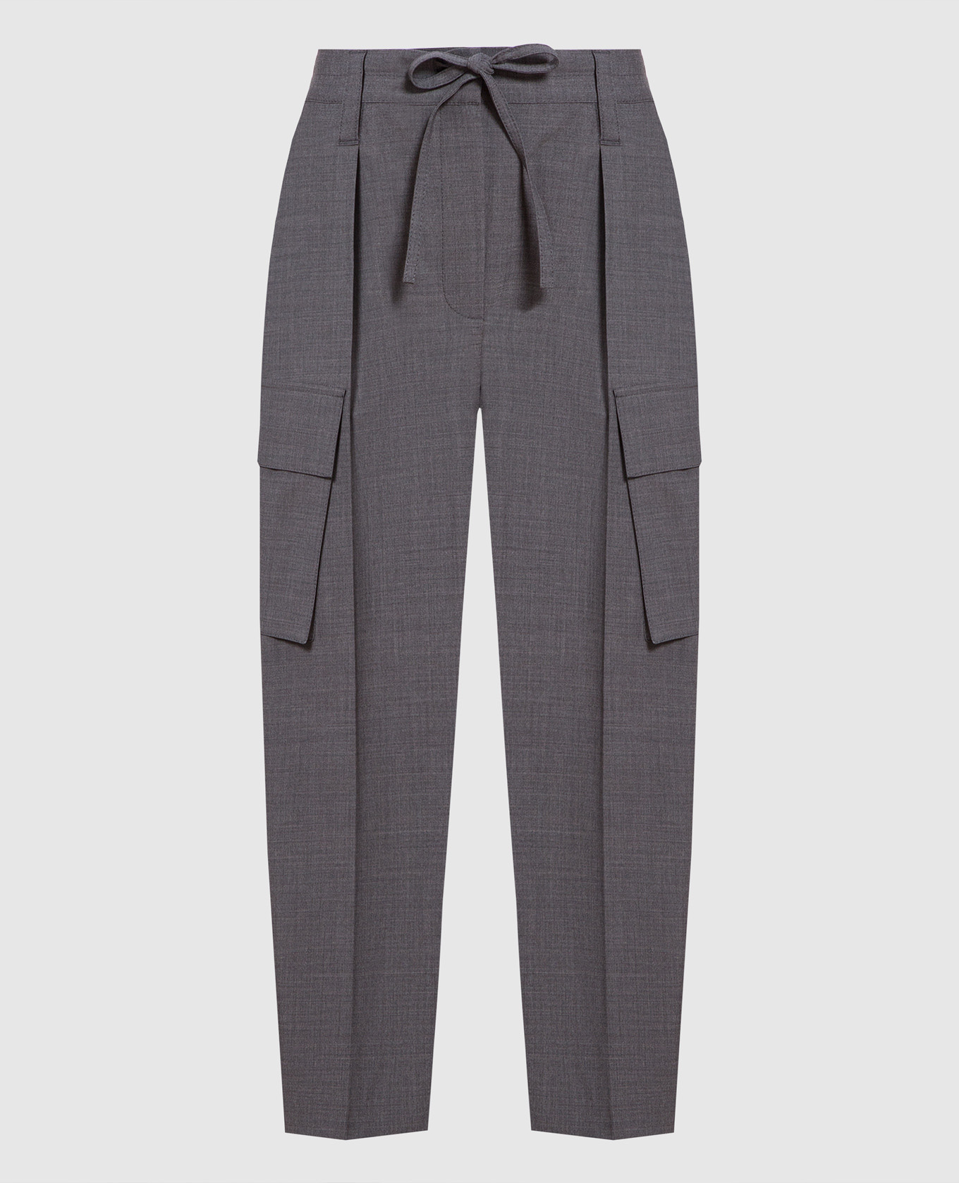 

Gray cargo with monil chain Brunello Cucinelli, Grey