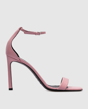 Sergio Rossi Liya pink leather sandals B08350MNAN07