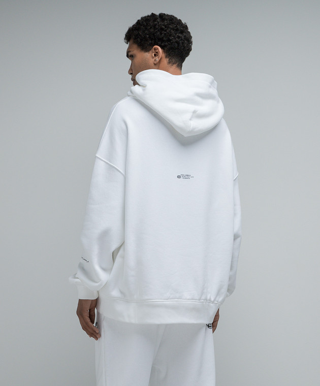 Dolce&Gabbana - White hoodie with DGVIB3 print G9AKPTG7K3G - shop