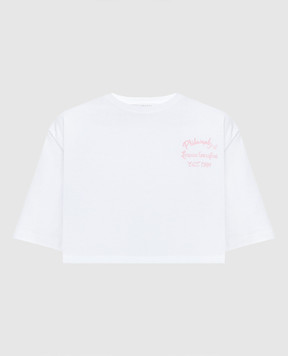 Philosophy di Lorenzo Serafini White t-shirt with a print A07020756