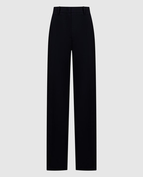 Valentino Blue pants made of wool 4B3RB4M72QB