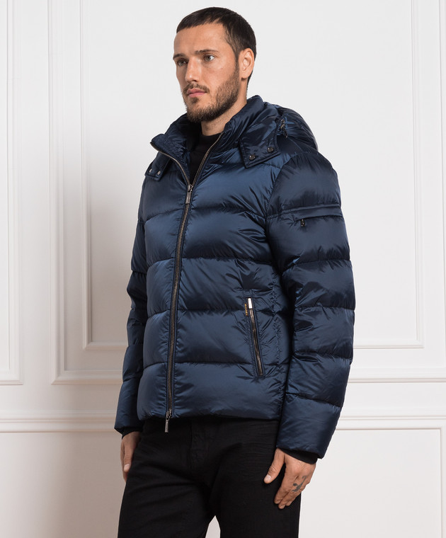 MooRER - Blue down jacket Brett-SH BRETTSH - Online kopen bij Symbol