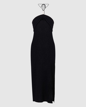 Magda Butrym Black dress with beads DRESS17203424