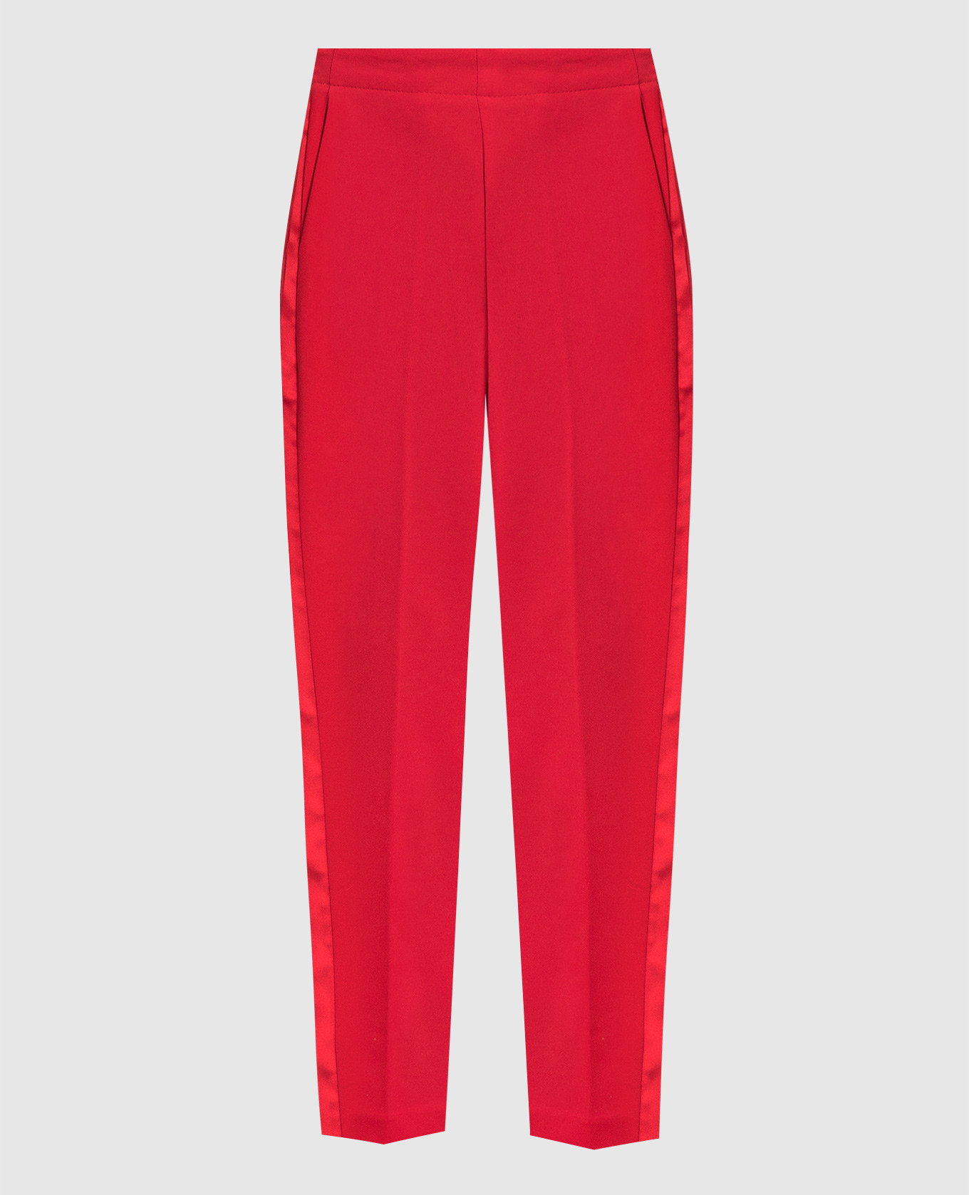 Red pants with stripes vicolo