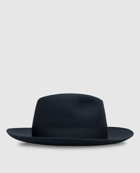Borsalino Amedeo's blue hat 110757