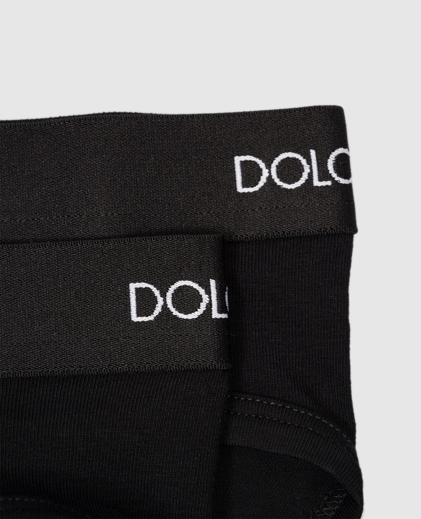 

Children's set of black briefs Dolce&Gabbana