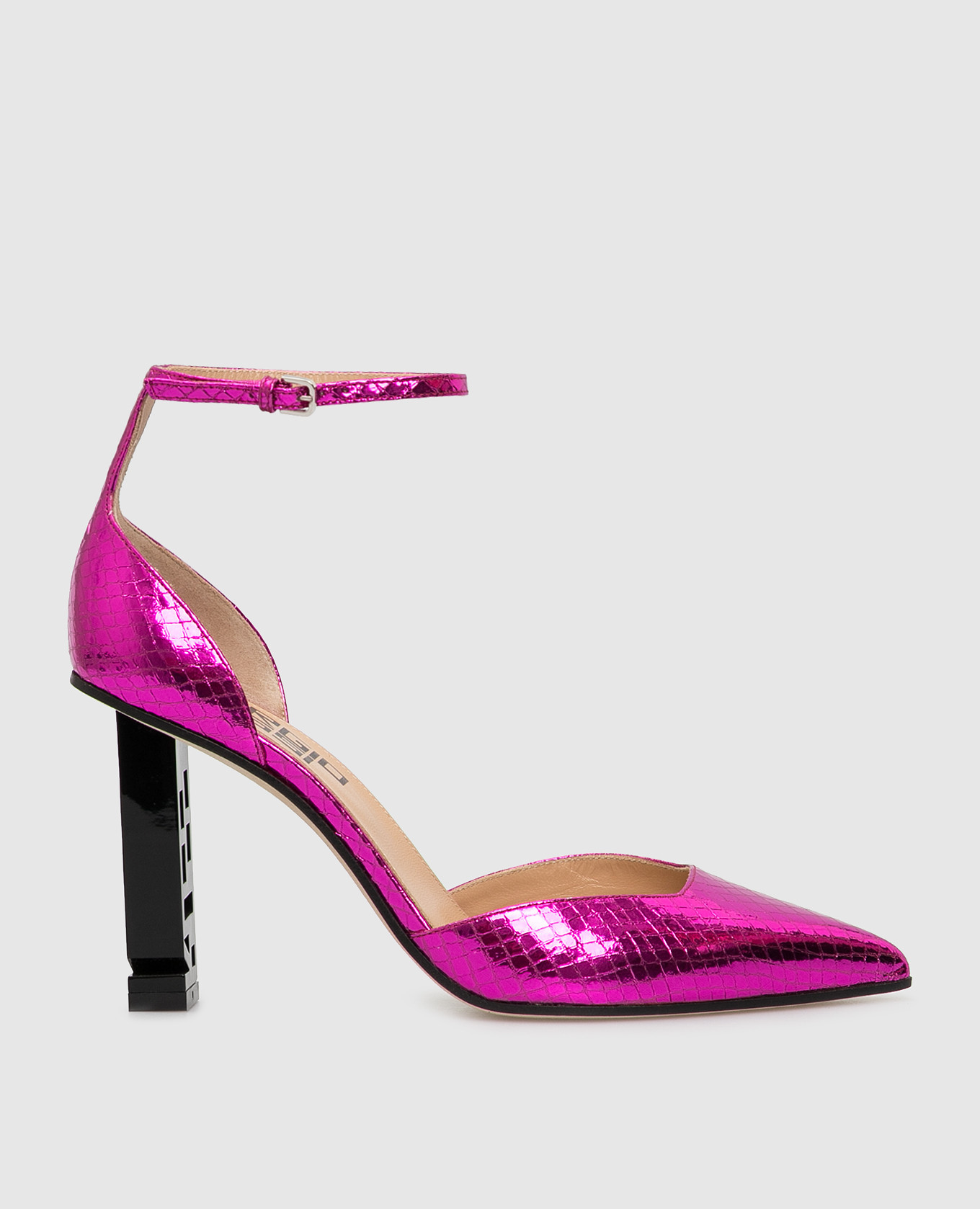 

Розовые кожаные туфли Sergio Rossi, Pink