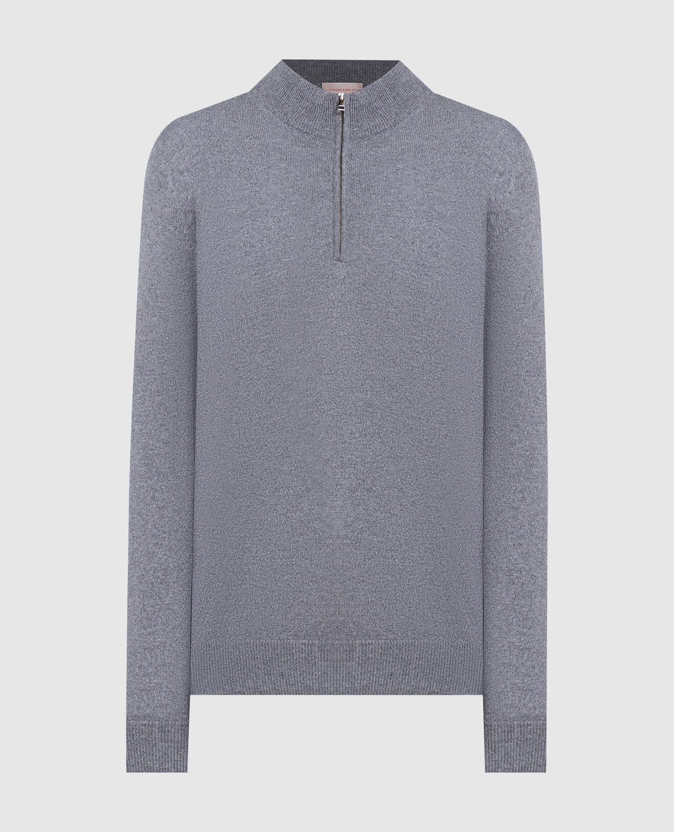 Gray cashmere jumper