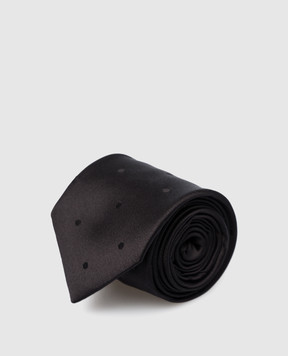 Stefano Ricci Children's black tie made of silk YCCX74168