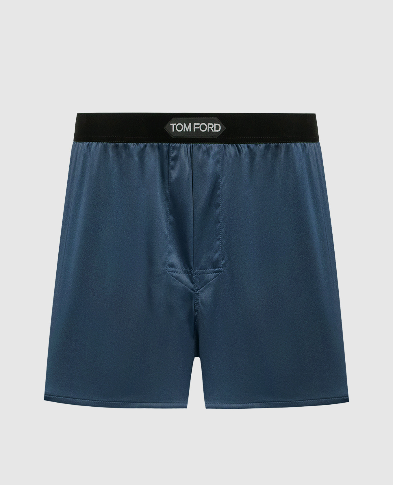 

Blue silk boxer briefs Tom Ford, Синий