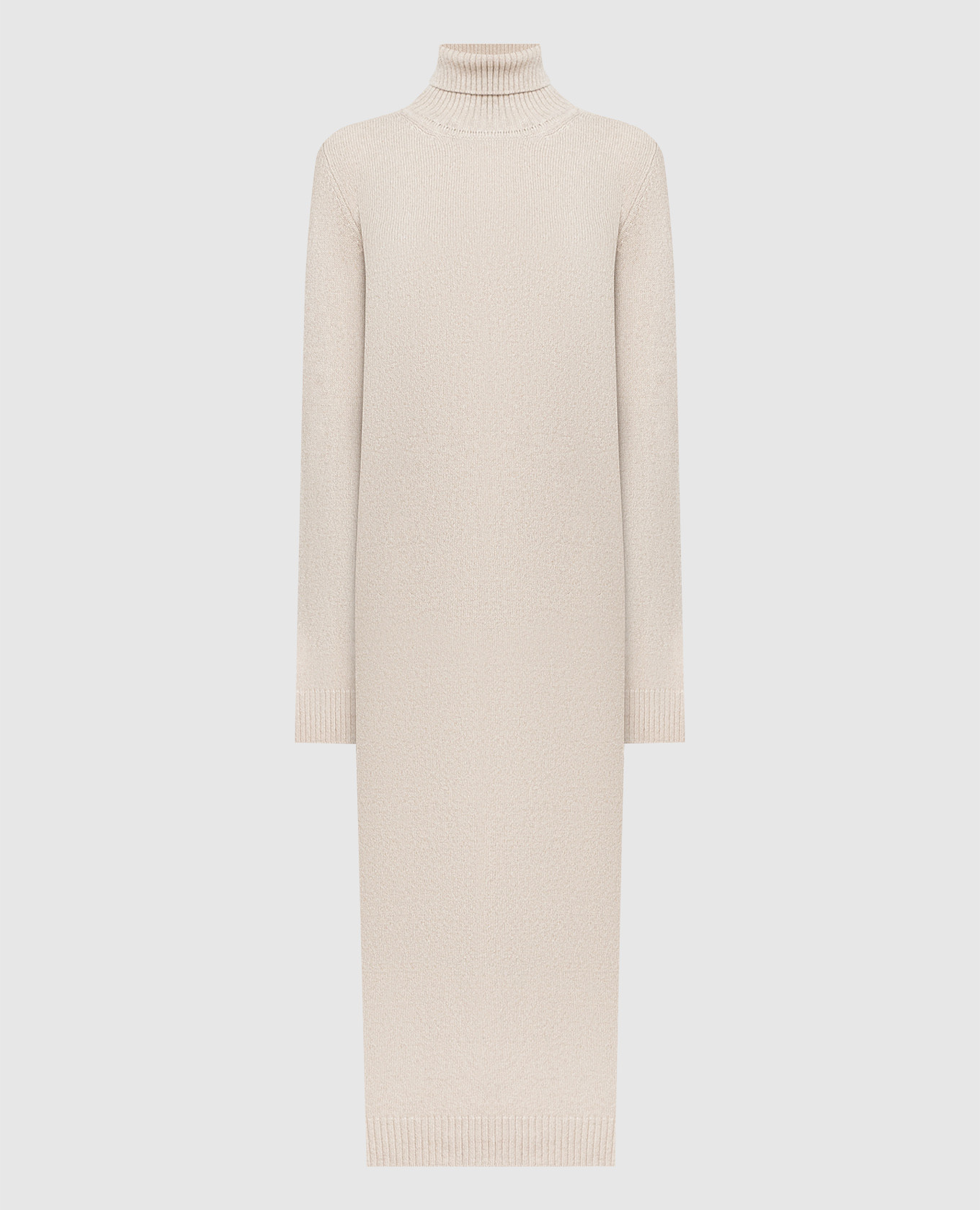 Beige cashmere dress Babe Pay Pls