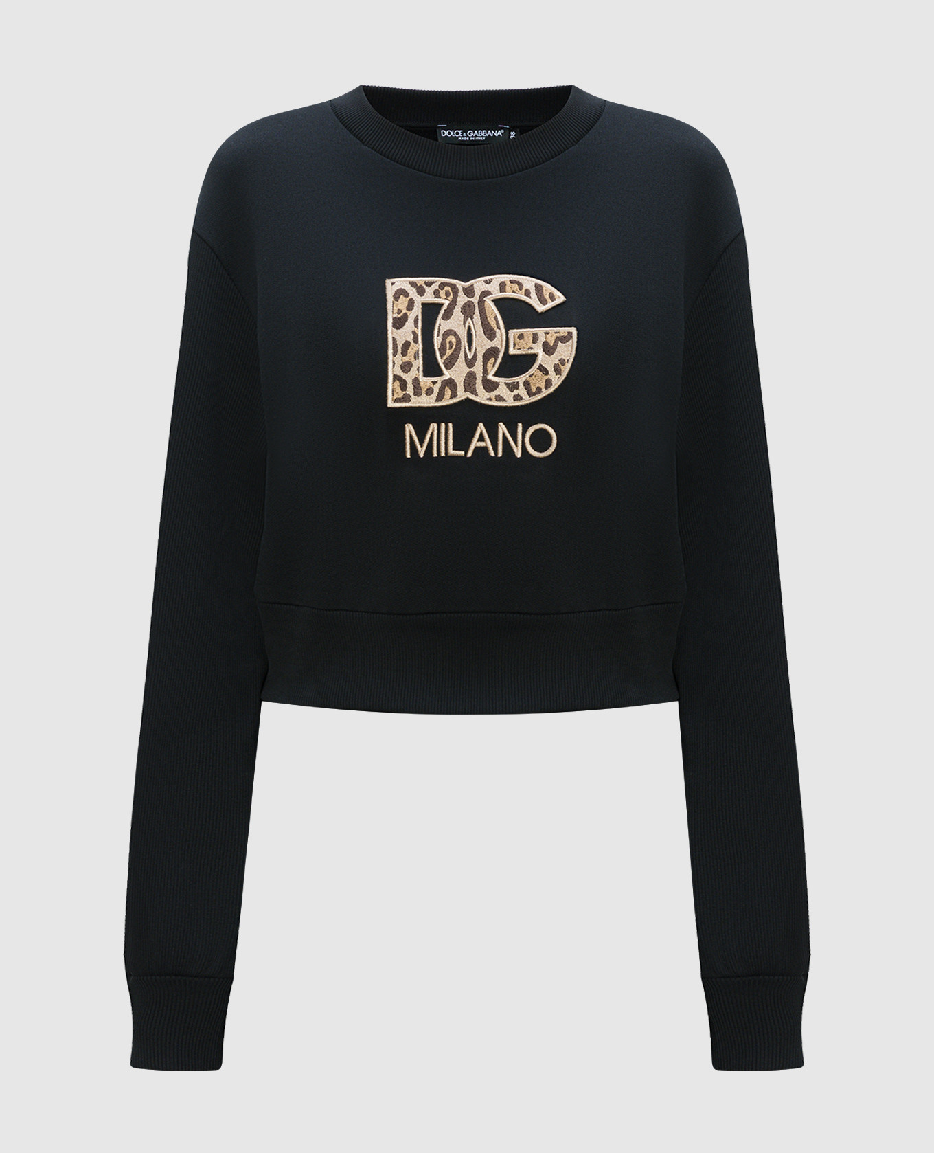 

Black sweatshirt with DG logo Dolce&Gabbana