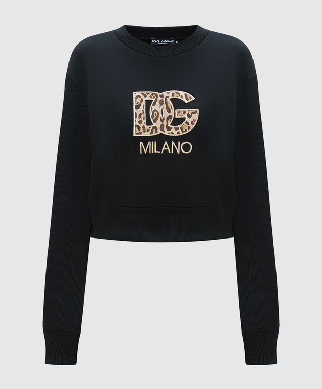 Sudadera Negra Dolce Gabbana Sudadera Mujer Dolce&Gabbana Sudadera