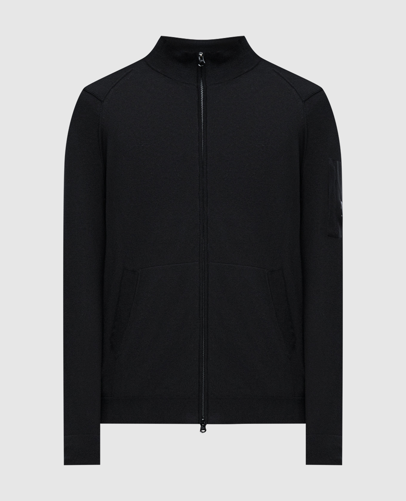 

Sea Island logo cardigan in black C.P. Company, Черный