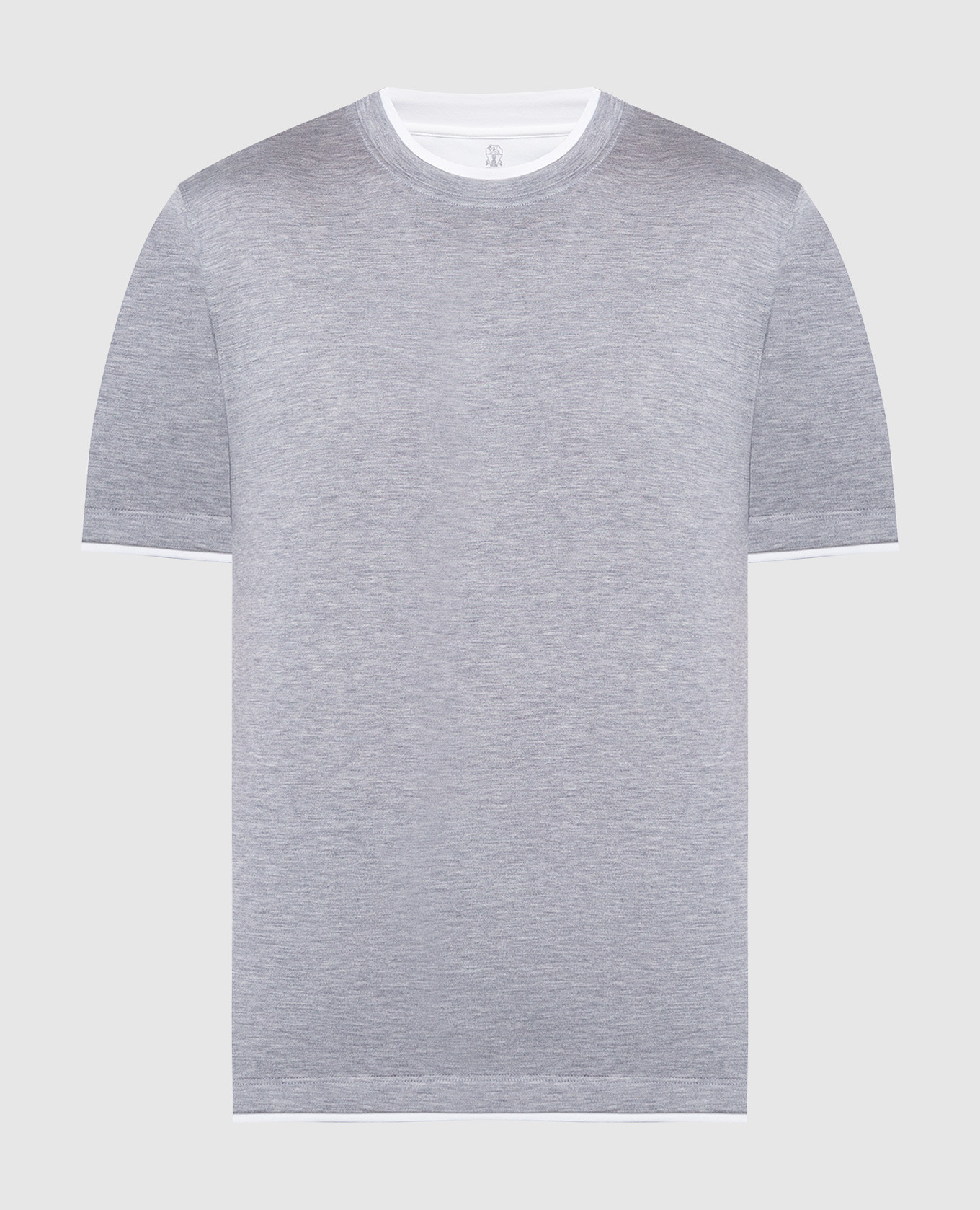 Gray t-shirt brunello cucinelli