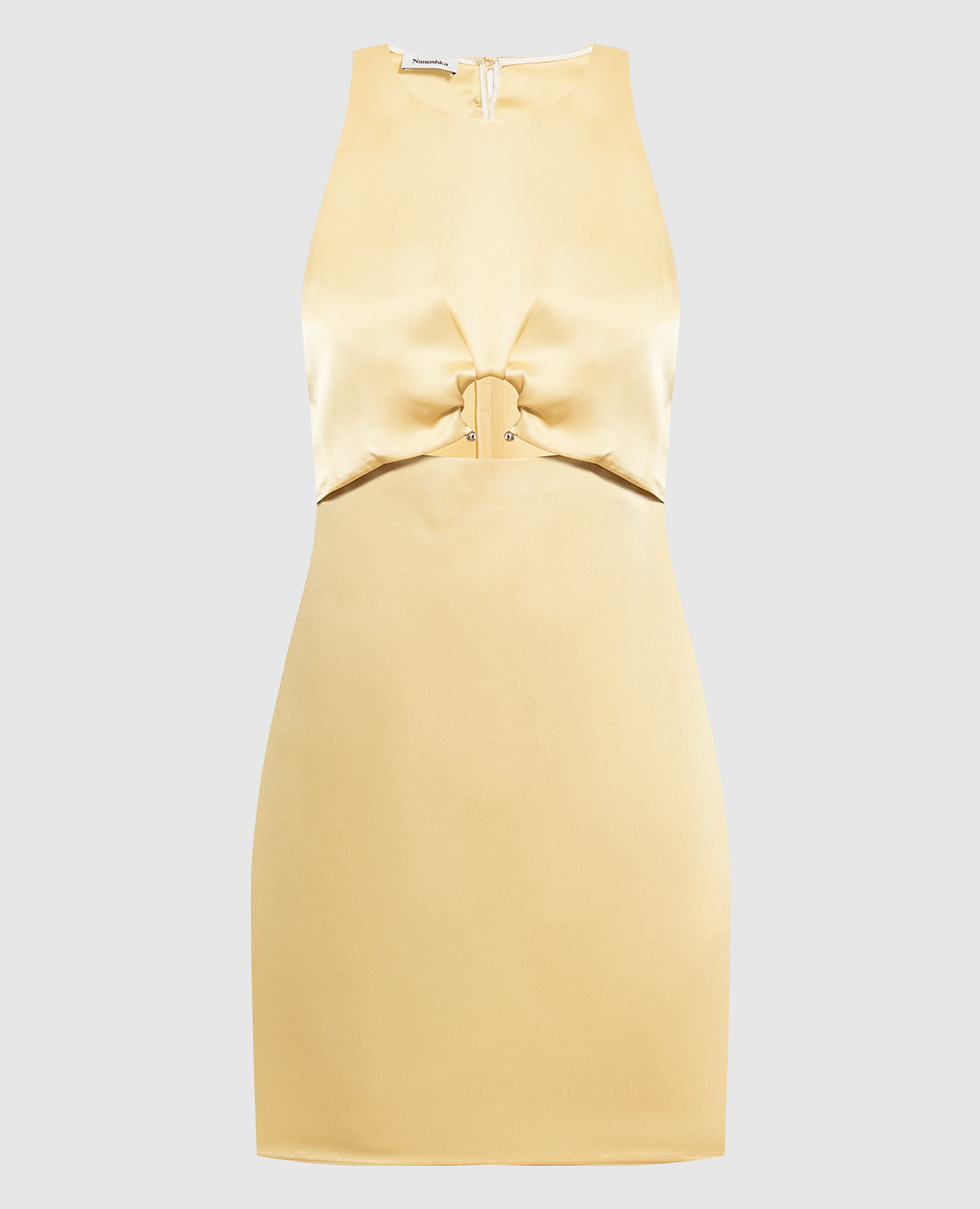 

Yellow mini dress Elmi Nanushka