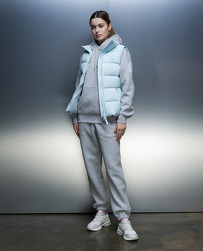 Mackage Blue Chaya-TR down vest with reaper effect CHAYATR