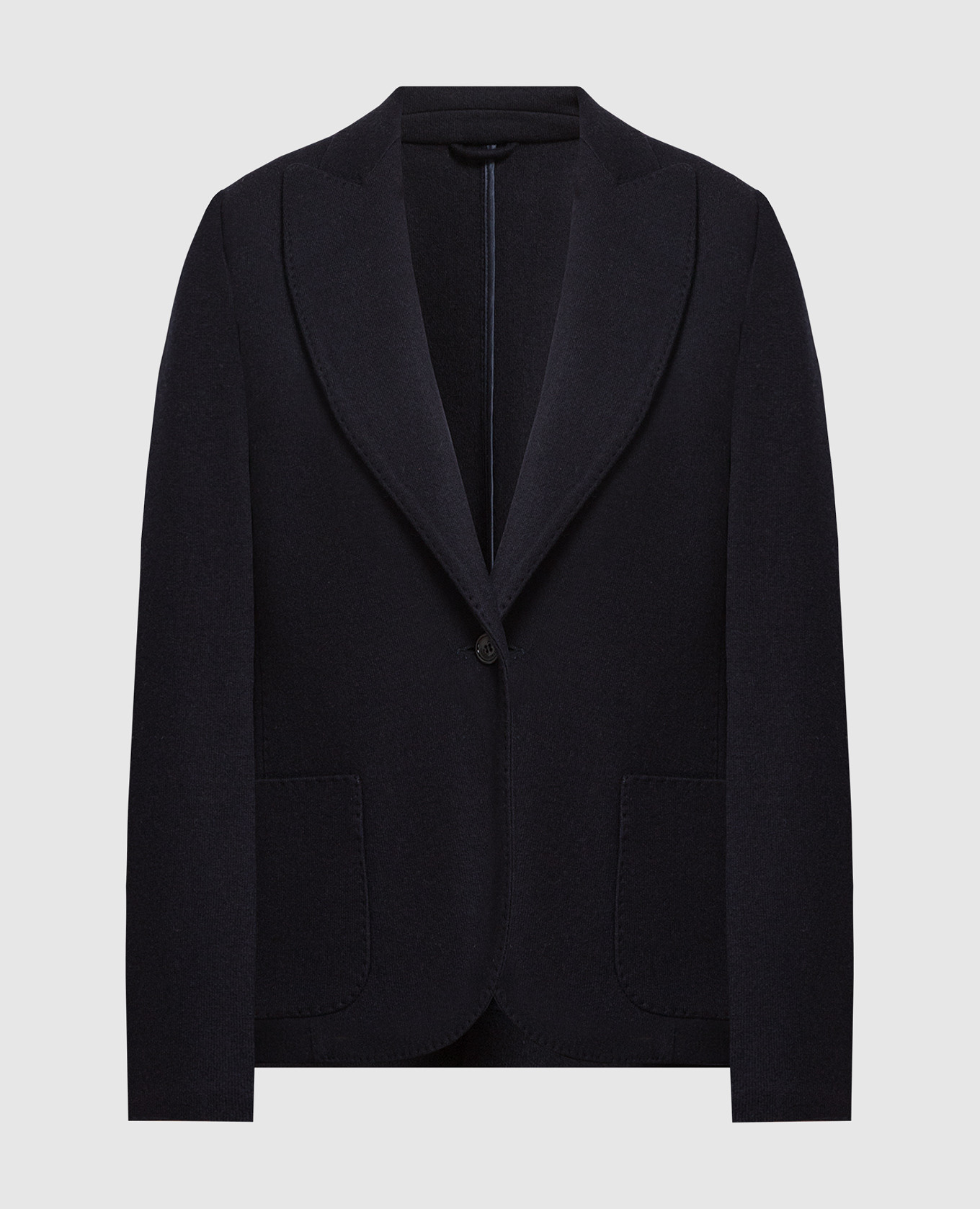 Enrico Mandelli Blue cashmere jacket