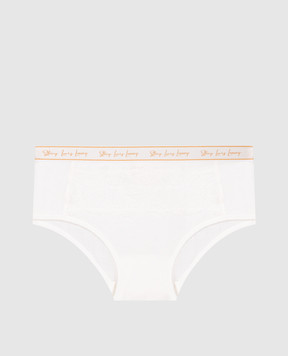 Story Loris Children's white panties with lace 36257