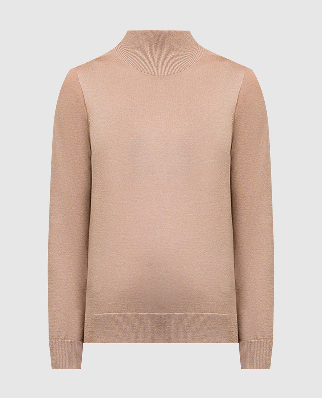 

Brown cashmere and silk golf Peserico
