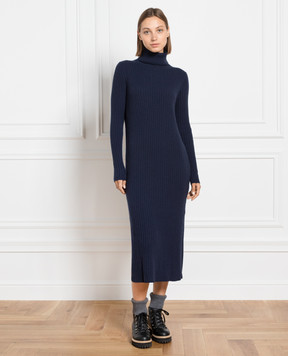 Allude Blue cashmere dress 23511123