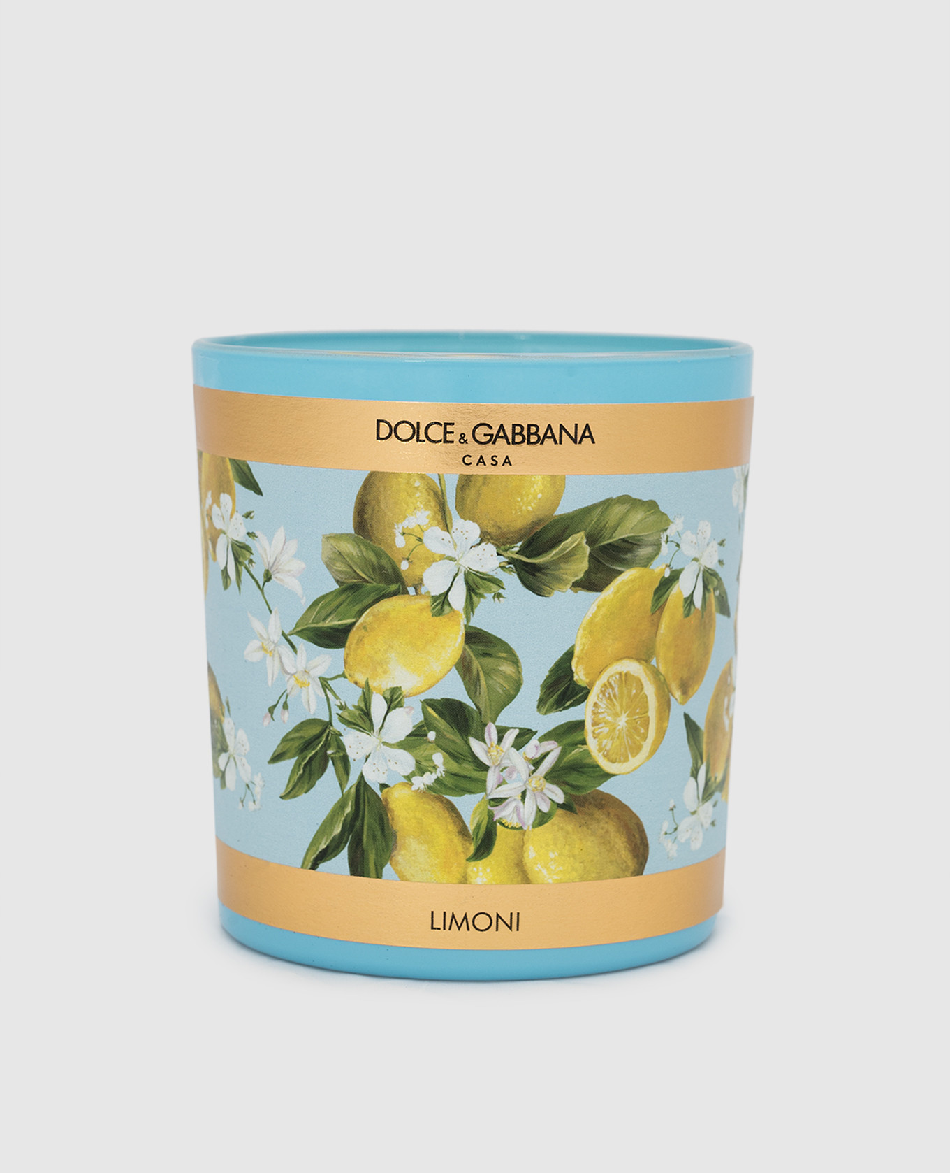 Dolce&Gabbana Candela profumata al profumo di limone in un