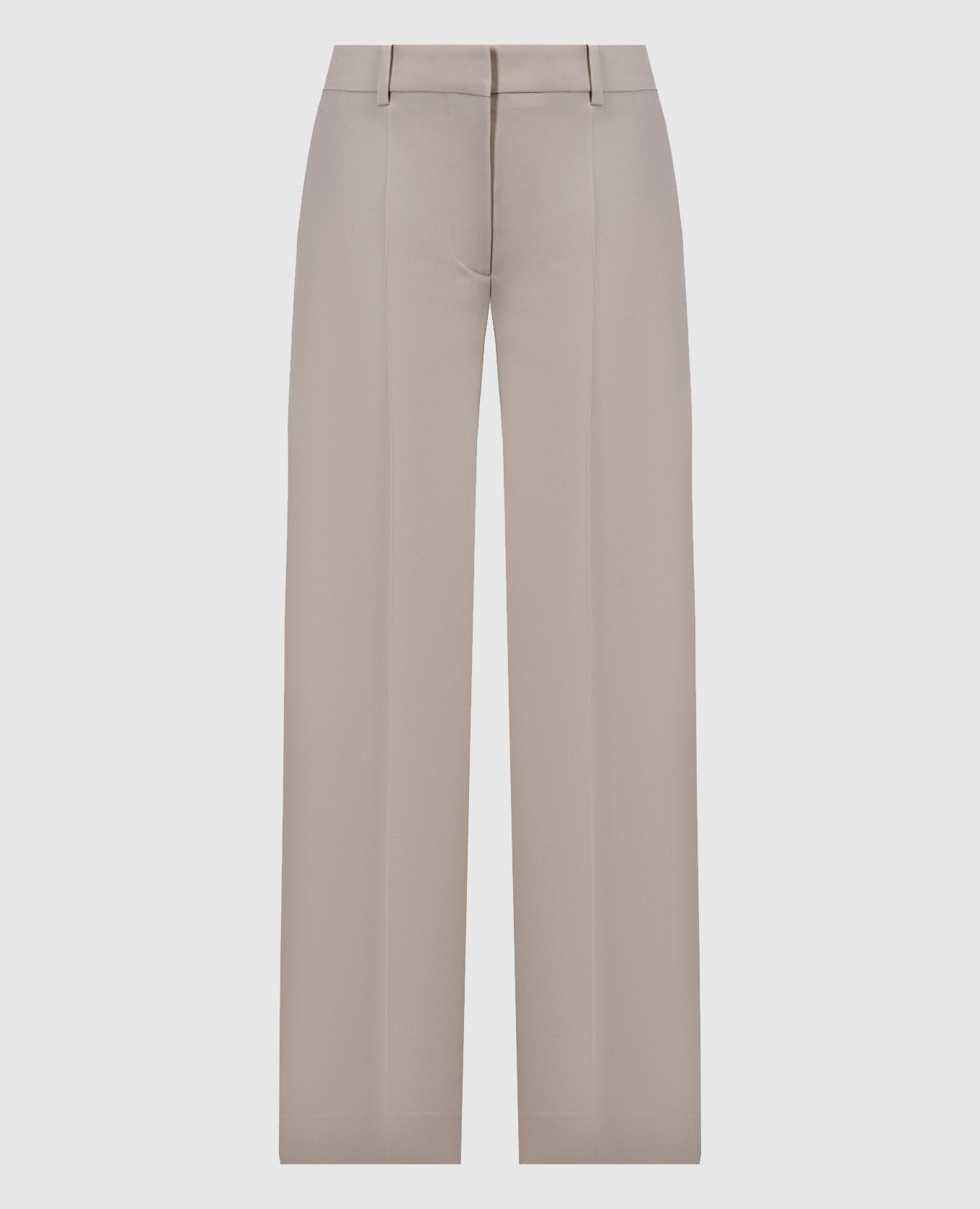 ◇NIEEH◇ WOOL ROUNGE PANTS_BEIGE Light Beige Cotton and Wool Pants SS25 29997264 | Zegna TH