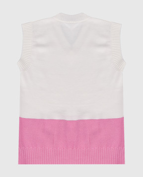Fendi Children's milk vest made of wool JUG026AJ1L