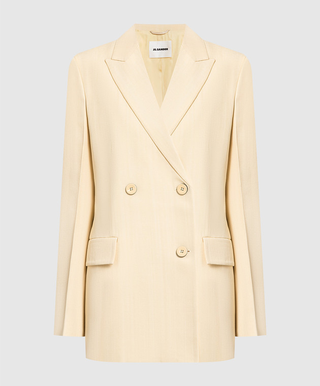 ボトムスその他 Jil Sander Double Breast Blazer Jacket Jil Sander - Yellow double-breasted jacket J01BN0101J65005