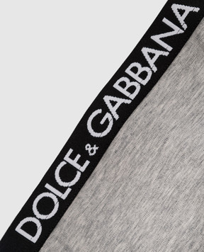 Dolce&Gabbana Children's gray top and panties set L5J713FUGNE