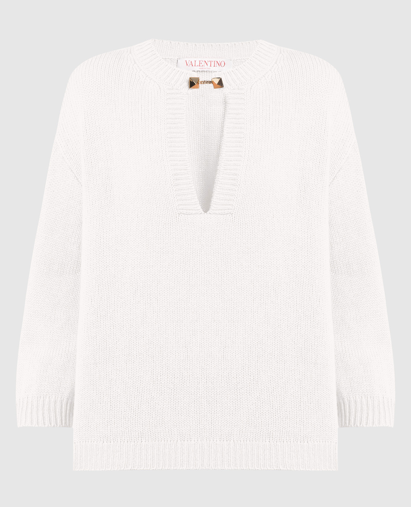 

White cashmere jumper Valentino