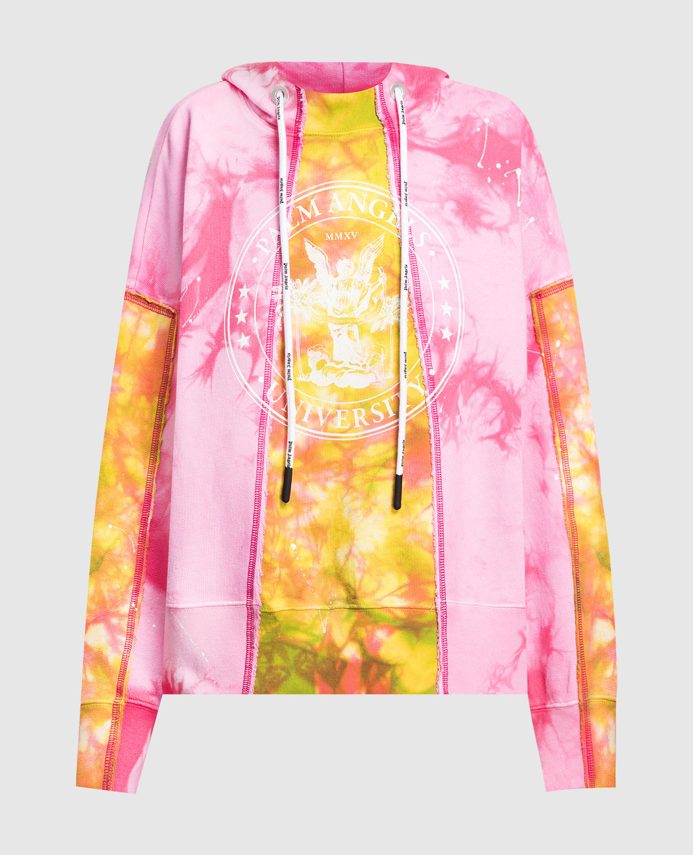 

Pink Tie Dye Hoodie Palm Angels